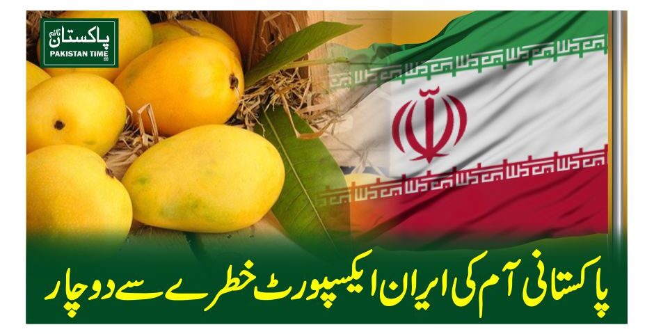 پاکستانی آم کی ایران ایکسپورٹ خطرے سے دوچار